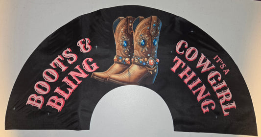 CLEARANCE!! Clack Fan - Boots and Bling